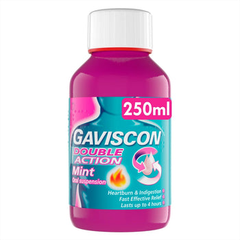 Gaviscon Double Action Sodbrennen & Verdauungsstörungen Flüssigkeit Minzgeschmack 300 ml