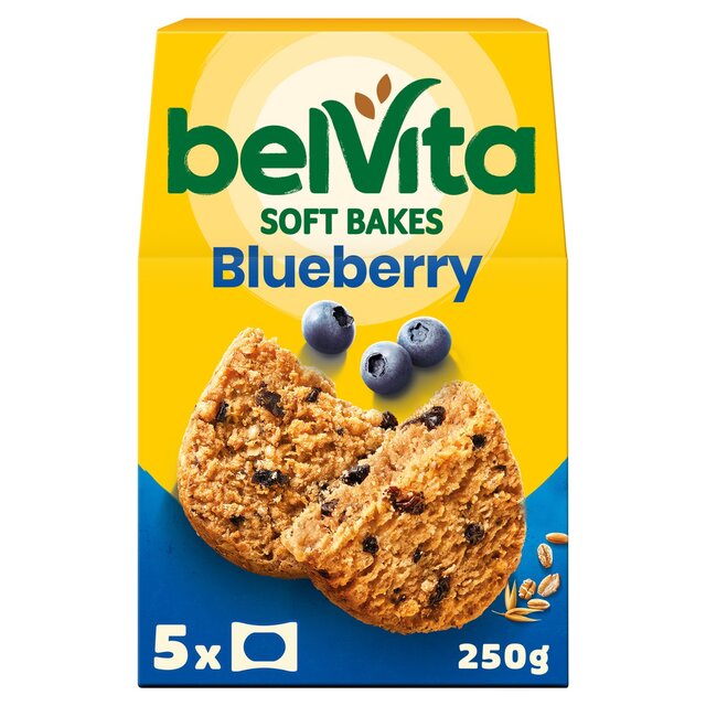 Belvita Breakfast Soft Bakes Blueberry 5 x 50g