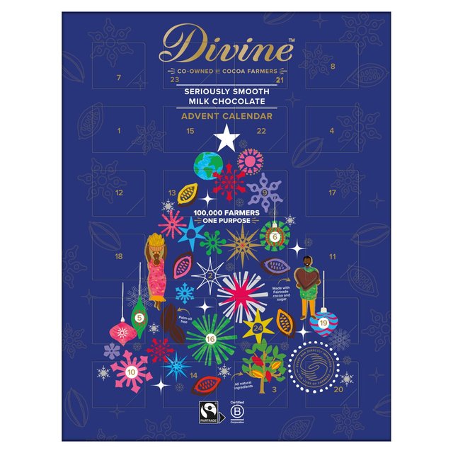 Divine Milk Chocolate Advent Calendar 85g