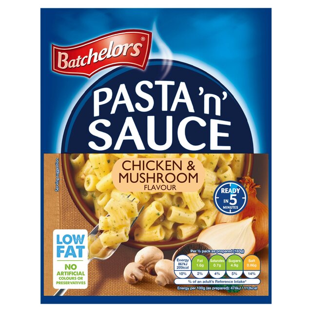 Batcheloren Pasta N Sauce Chicken & Pilz 110g