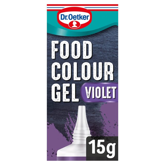 Dr. Oetker Extra starkes violettes Lebensmittel Malvorlagen 15g