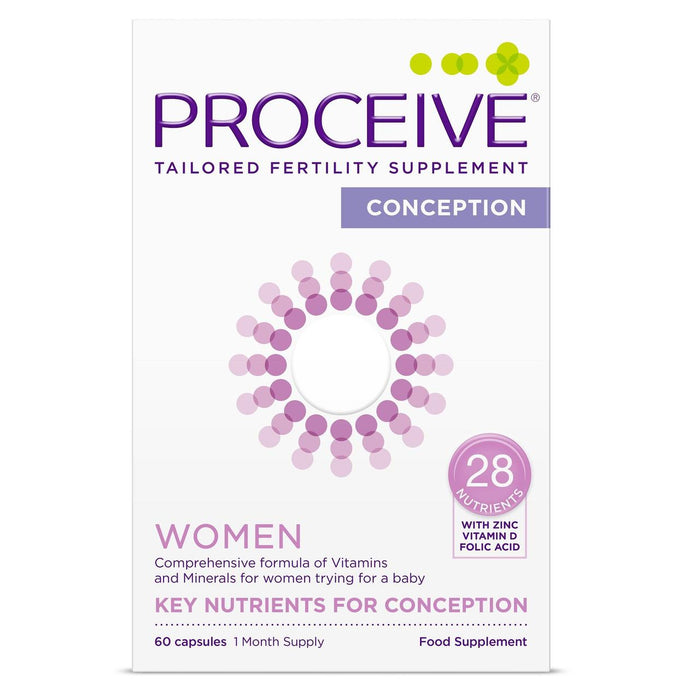 كبسولات الحمل المكملة للخصوبة للنساء من Proceive، 60 كبسولة في كل عبوة