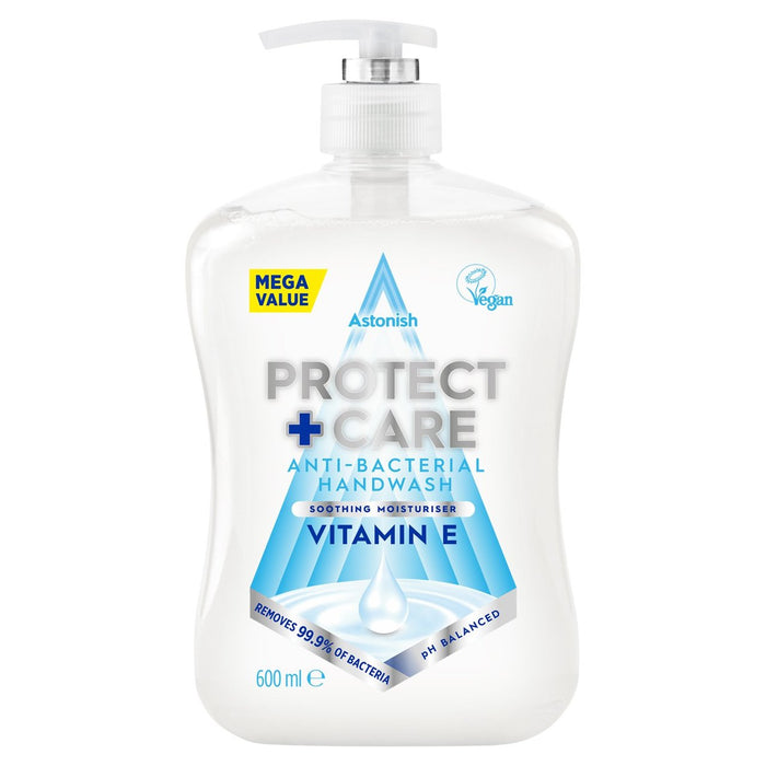 Proteger y cuidado de humedad antibacteriana de lavado de manos 600 ml