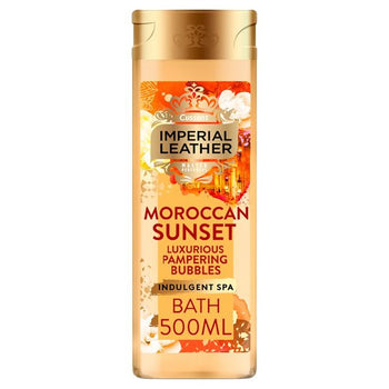 Imperial Leder marokkanischer Sonnenuntergang & Golden Argan Ölbad 500 ml Einweichen