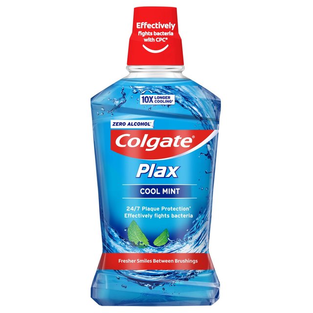 Colgate Plax Cool Minz Mundwasser mit CPC 500 ml