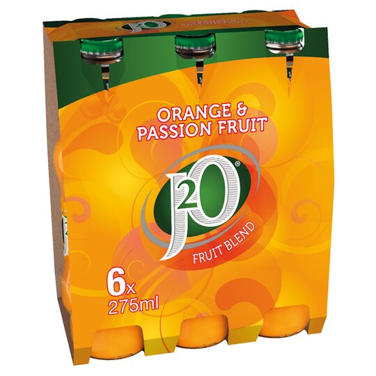 J2O Orange & Passion Frucht 6 x 275 ml