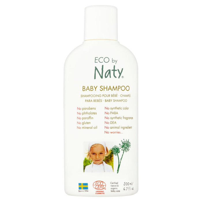 Naty Eco Baby Shampooing 200ml