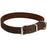 Earthbound Soft Country Leather Brown Dog Collar Extra Large (45-55cm)