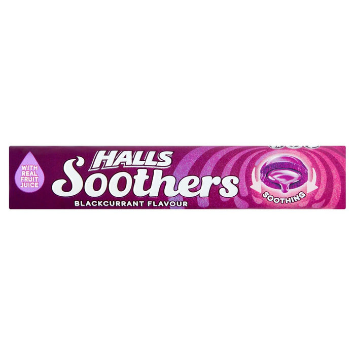 Halls Soothers Brackcurrant Sweets 45G