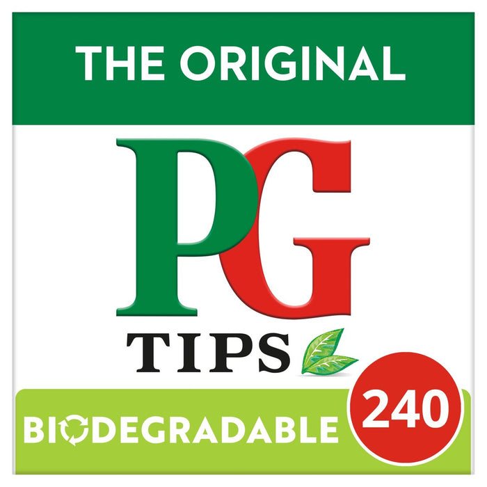 أكياس الشاي الأصلية القابلة للتحلل من PG Tips، 240 كيسًا في كل عبوة