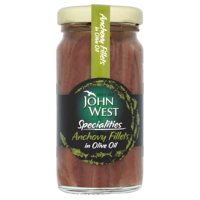 John west anchovies filets huile olive 100g