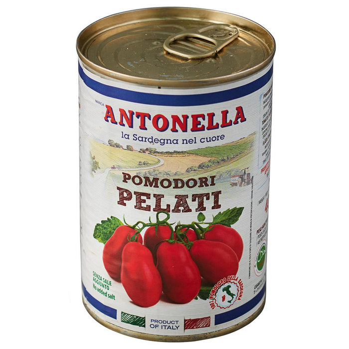 Antonella Tomates de ciruela pelados pelados 400G