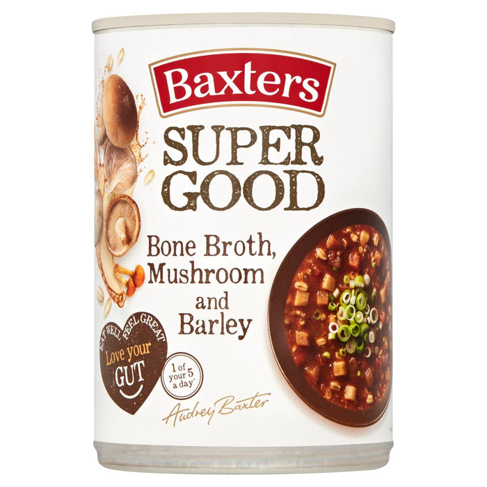 باكسترز - مرق العظام الجيد للغاية مع شوربة الفطر والشعير 400 جرام