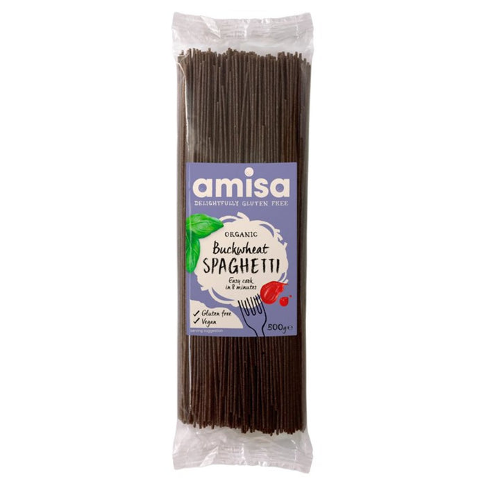أميسا - معكرونة الحنطة السوداء العضوية الخالية من الغلوتين 500 جرام