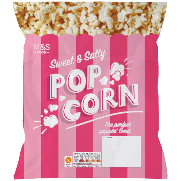 M & S Sweet & Salty Popcorn 80G