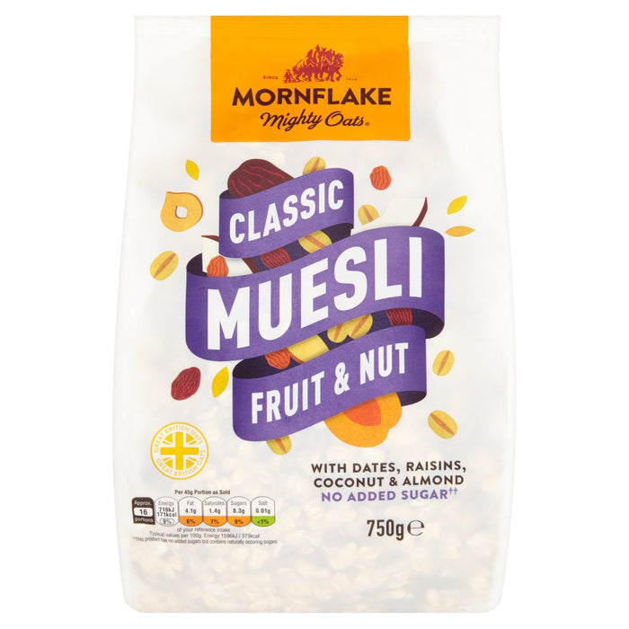 Mornflake Classic Fruit & Nut Müsli 750G