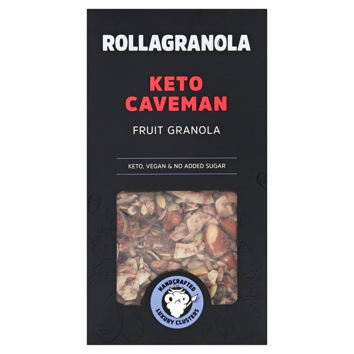 رولاجرانولا كيتو جرانولا فاكهة رجل الكهف 300 جرام