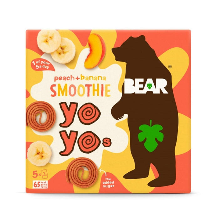 Ours smoothie fruit yoyos pêche et banane multipack 5 x 20g